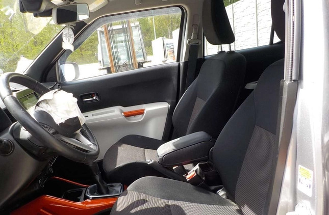 Suzuki Ignis cena 22900 przebieg: 161940, rok produkcji 2018 z Działdowo małe 466